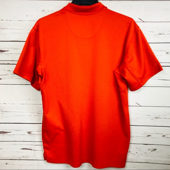 Mens Columbia Orange Polo Size L - Picture 6 of 7